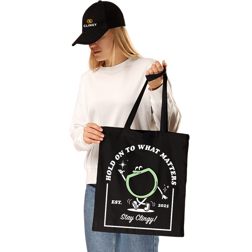 Stay Clingy Tote Bag